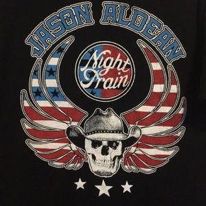 Jason Aldean “Night Train” Skull Tee